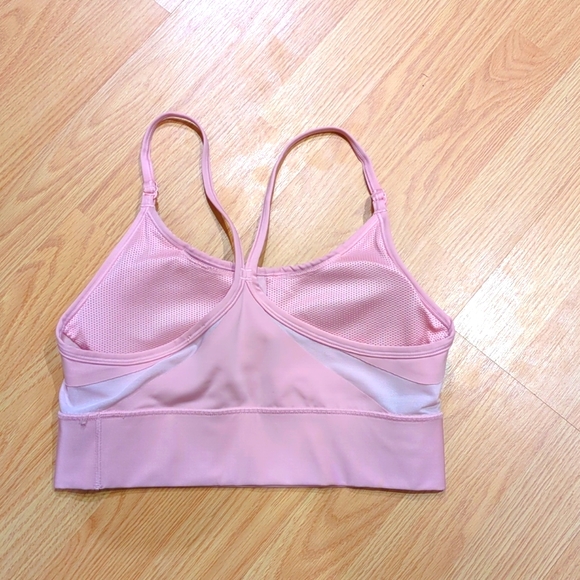 Nike Women’s Dri-Fit Pink Sports Bra - Picture 3 of 6
